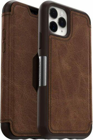 OtterBox Strada Etui Folio en Cuir véritable, élégant pour iPhone 11 Pro