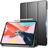 HBorna Coque pour iPad Pro 12,9 2018 Tout Ecran, [Compatible avec Apple Pencil] Housse Etui Coque De Protection, pour Nouvel Apple iPad Pro 12.9 Pouces, Noir